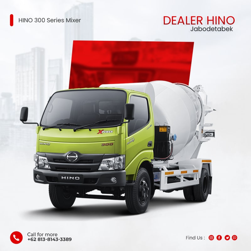 HINO 300 Series Mixer