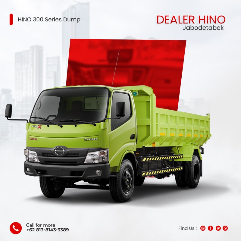 HINO 300 Series Dump